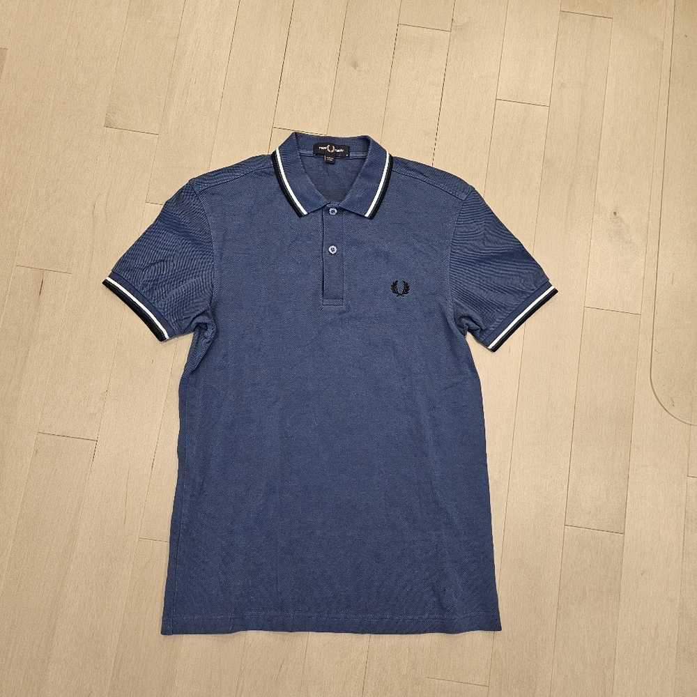 Fred Perry Navy Polo Shirt